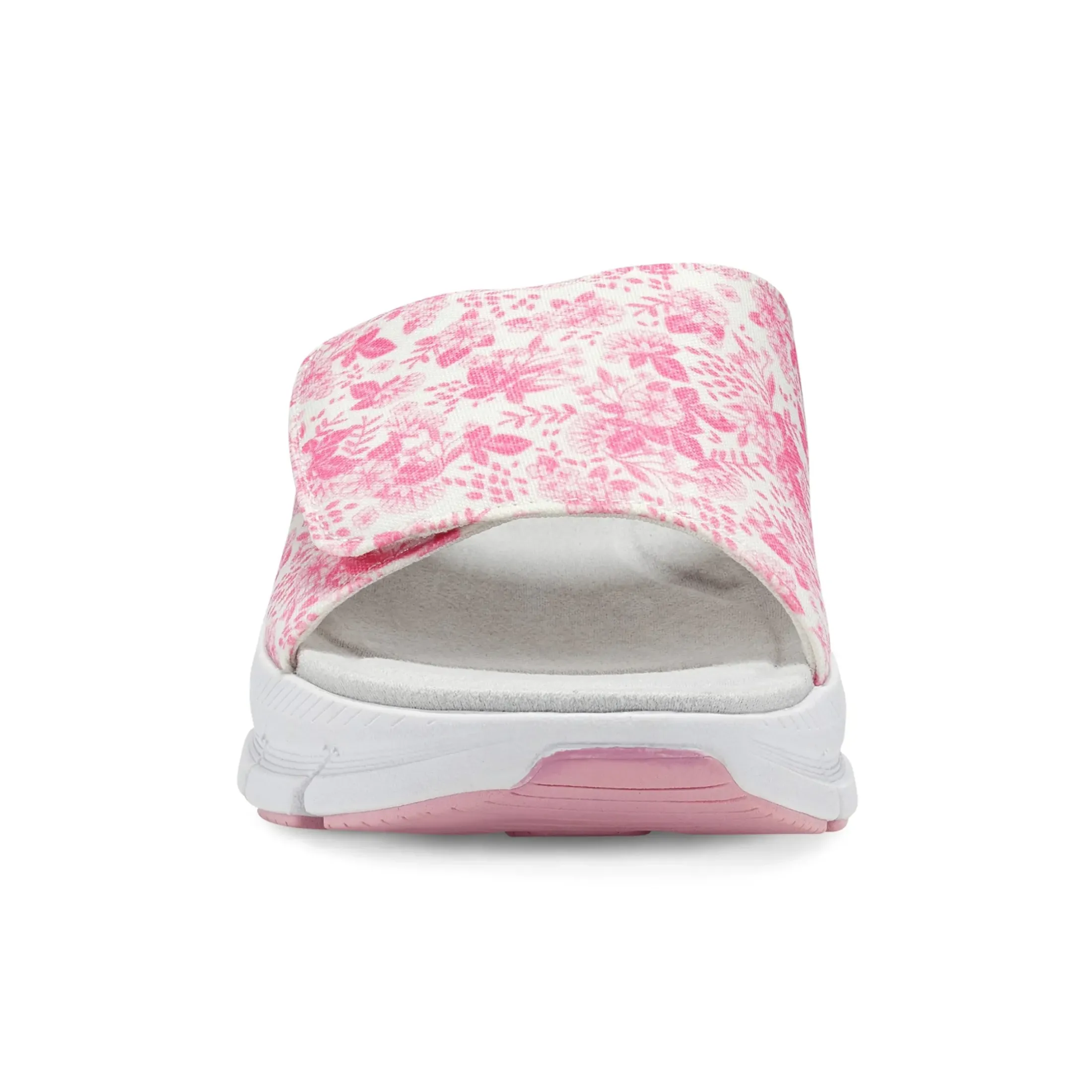 eMove|Sport>Easy Spirit Mahya EMOVE Walking Sandals White/Pink Floral