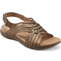 Mar|Casual>Easy Spirit Mar Sandals Gold Pearlized