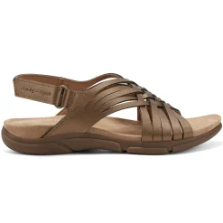 Mar|Casual>Easy Spirit Mar Sandals Gold Pearlized