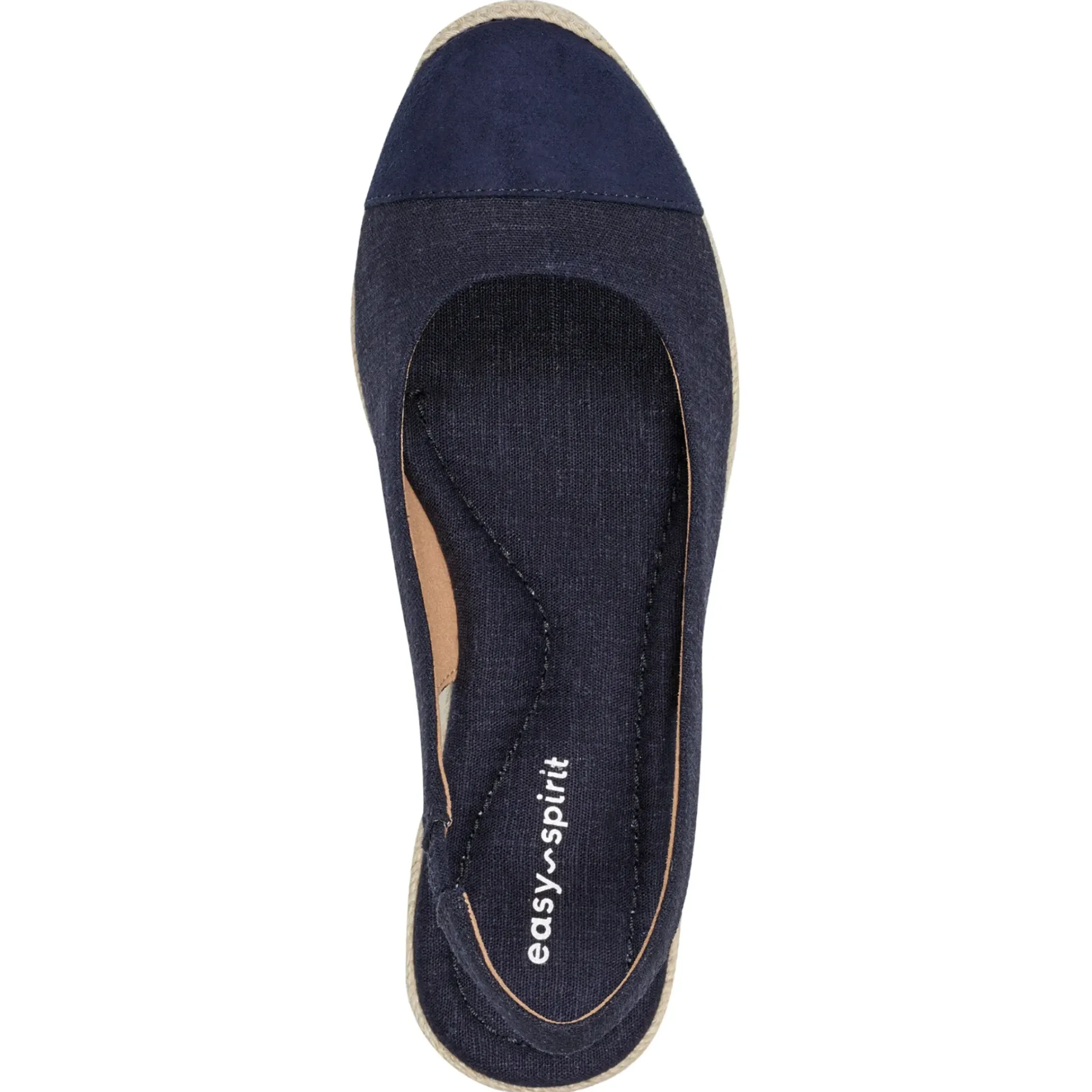 Sandals|Slip Ons>Easy Spirit Margie Platform Wedge Slingbacks Dark Denim