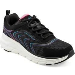 eMove|Sneakers>Easy Spirit Marliss EMOVE Walking Shoes Black/Pink Multi