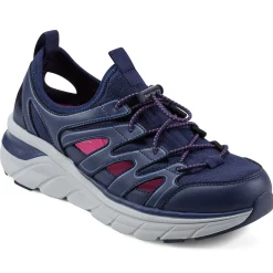 Slip Ons|Slip Ons>Easy Spirit Metri Slip On Walking Shoes Navy