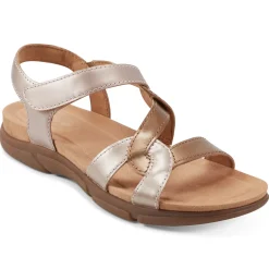 Mar|Casual>Easy Spirit Minny Casual Sandals Pink Leather