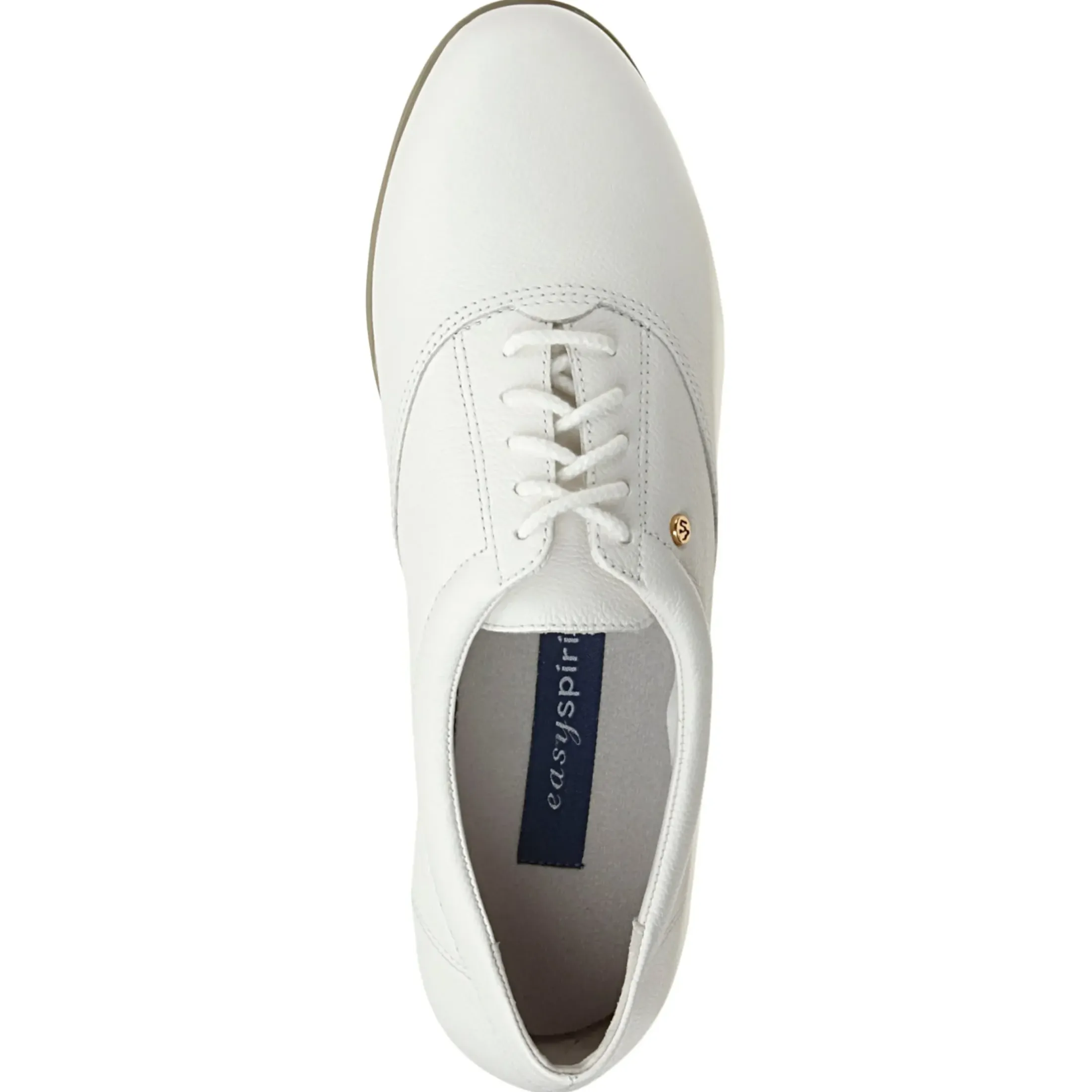 Loafers|Loafers>Easy Spirit Motion Leather Oxfords White Leather