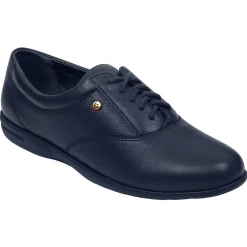 Loafers|Loafers>Easy Spirit Motion Leather Oxfords Navy Leather