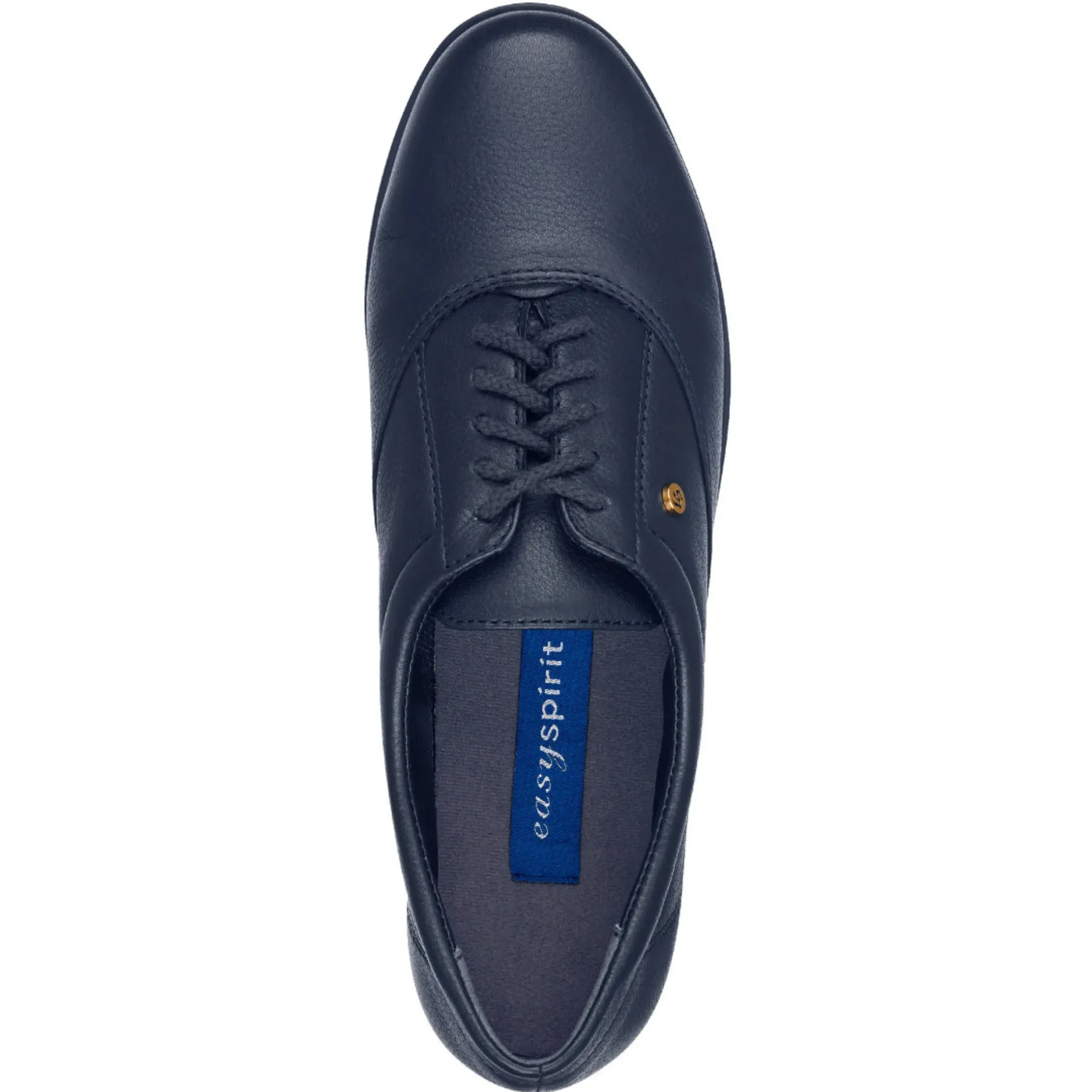 Loafers|Loafers>Easy Spirit Motion Leather Oxfords Navy Leather
