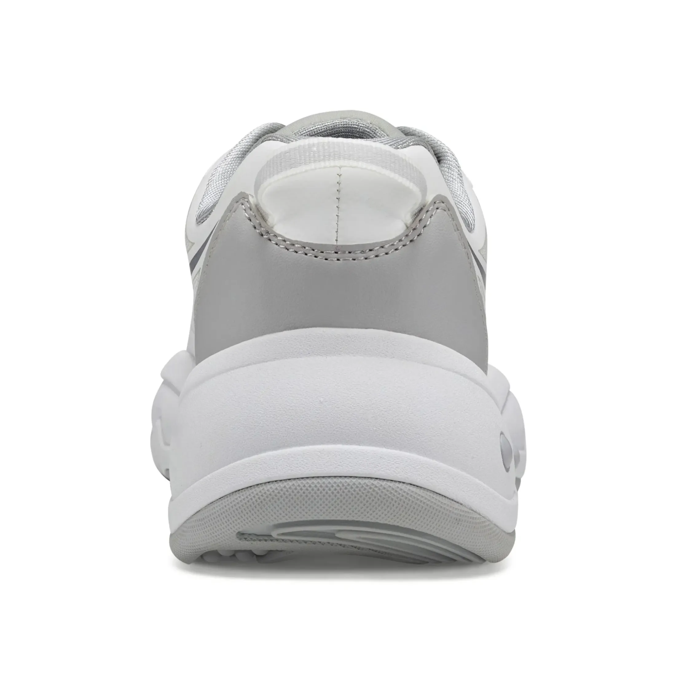 Sneakers|Sneakers>Easy Spirit Pacer Lace Up Sneakers White/Grey Mesh
