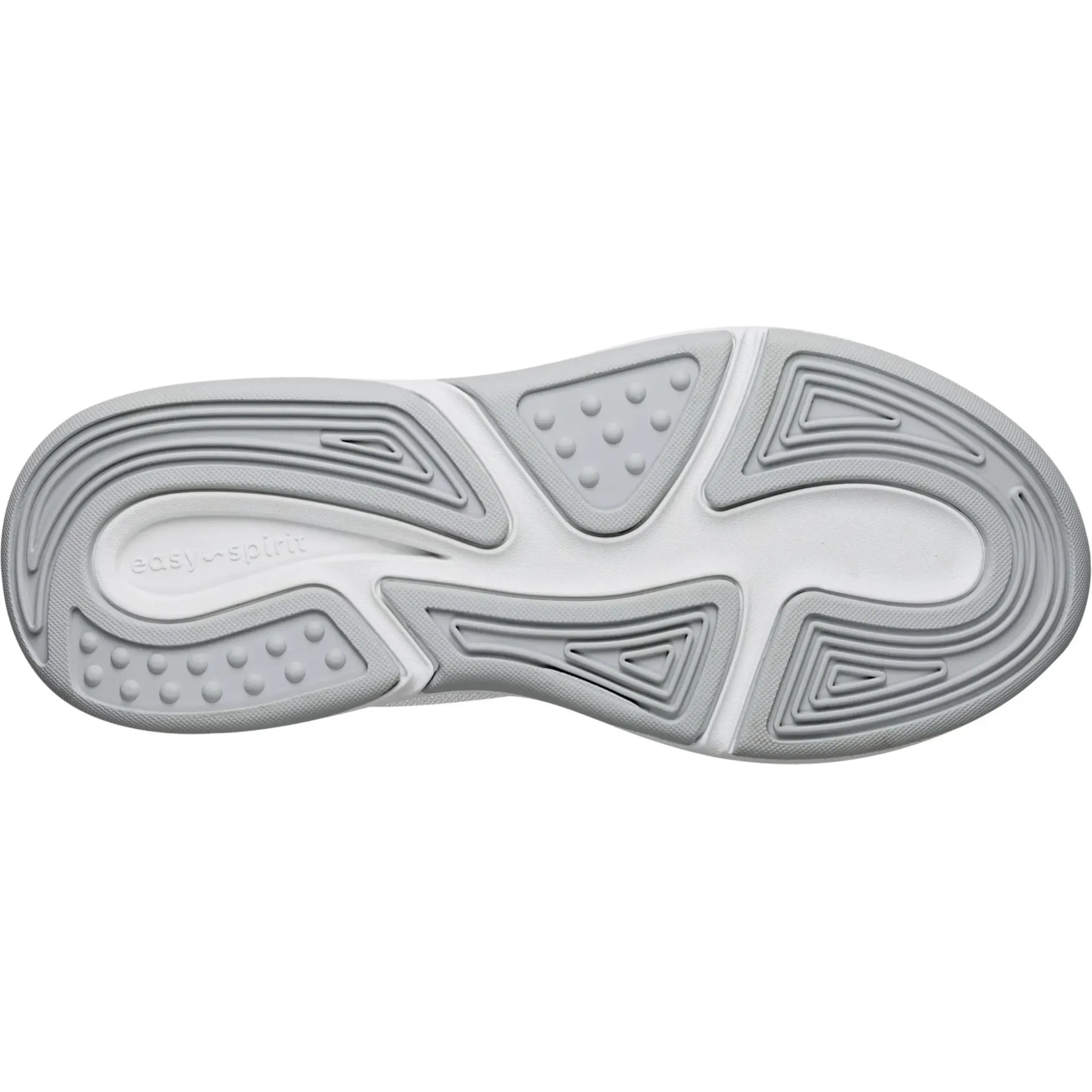 Sneakers|Sneakers>Easy Spirit Pacer Lace Up Sneakers White/Grey Mesh