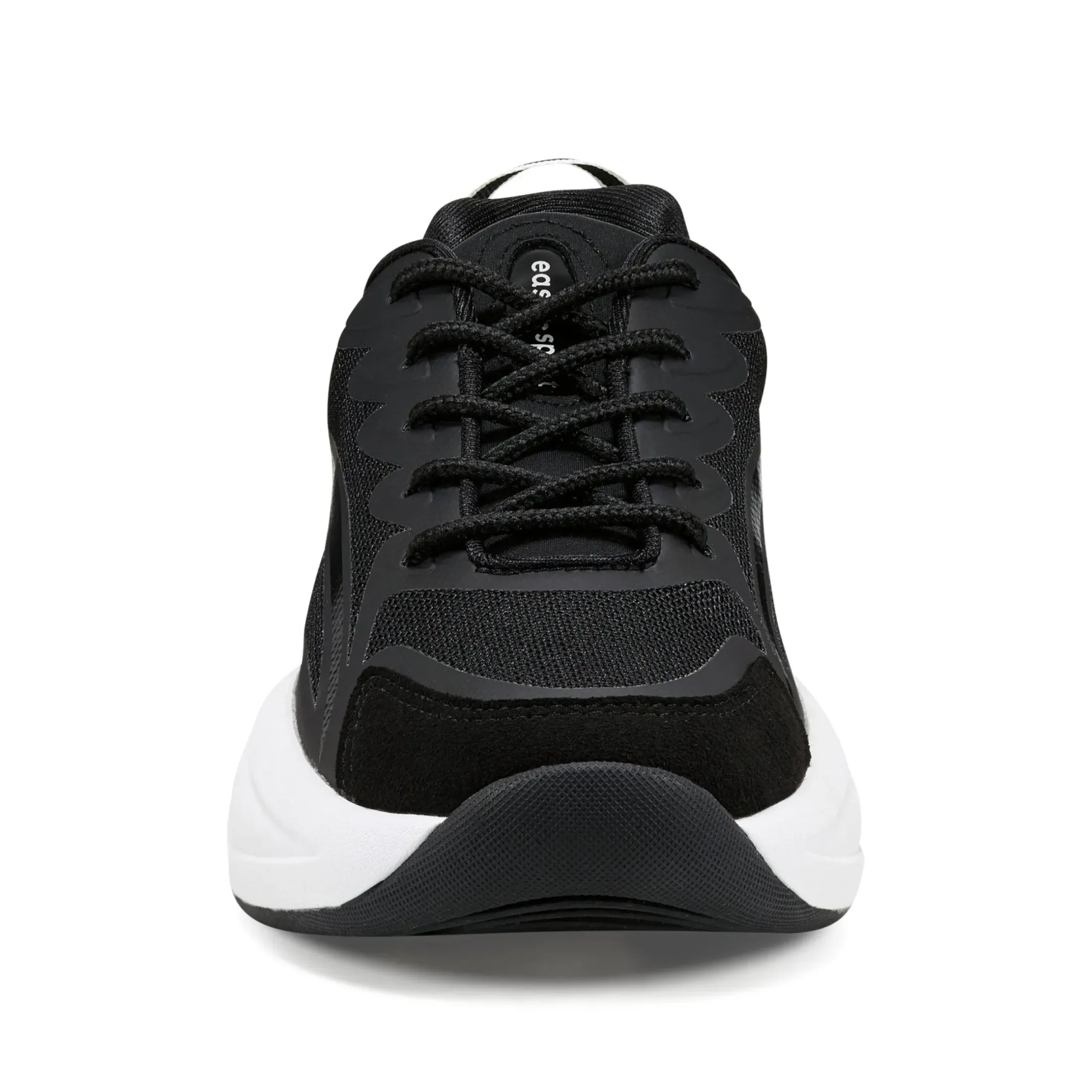 Sneakers|Sneakers>Easy Spirit Pacer Lace Up Sneakers Black Mesh