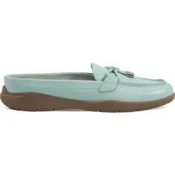 eFlex|eFlex>Easy Spirit Patti Casual Mules Light Green