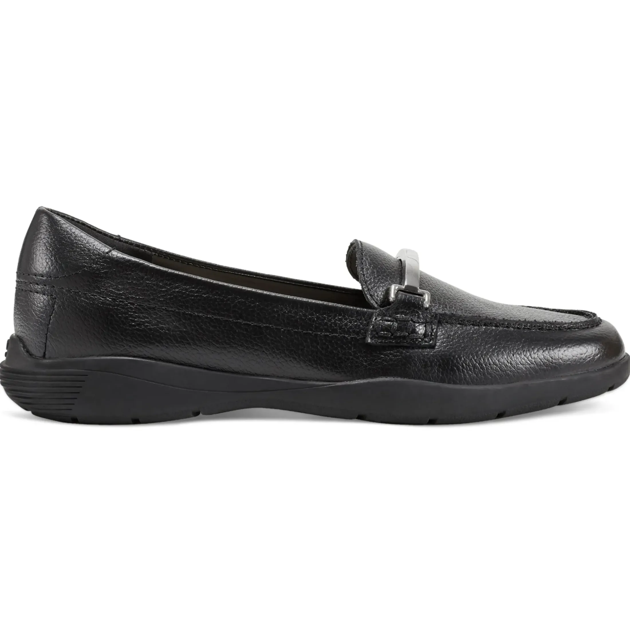 eFlex|eFlex>Easy Spirit Paula Casual Loafers Black Leather