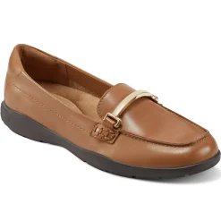 eFlex|eFlex>Easy Spirit Paula Casual Loafers Brown Leather