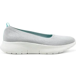 Slip Ons|Slip Ons>Easy Spirit Peppy Walking Shoes Grey Knit