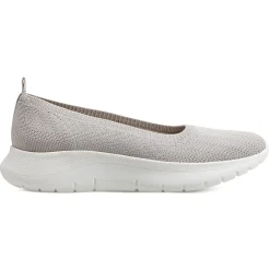 Slip Ons|Slip Ons>Easy Spirit Peppy Walking Shoes Taupe Knit
