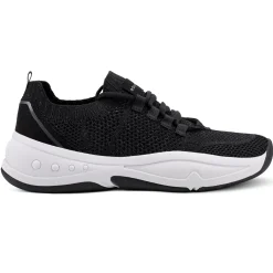 Slip Ons|Slip Ons>Easy Spirit Power Slip On Sneakers Black/White