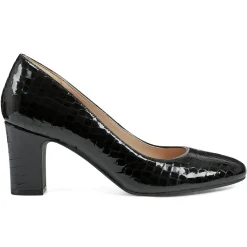 eFlex|eFlex>Easy Spirit Priscila Dress Pumps Black Croco