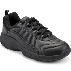 Sneakers|Sneakers>Easy Spirit Punter Athletic Shoes Black Leather