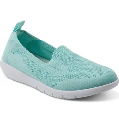 Slip Ons|Slip Ons>Easy Spirit Razzle Casual Flats Turquoise