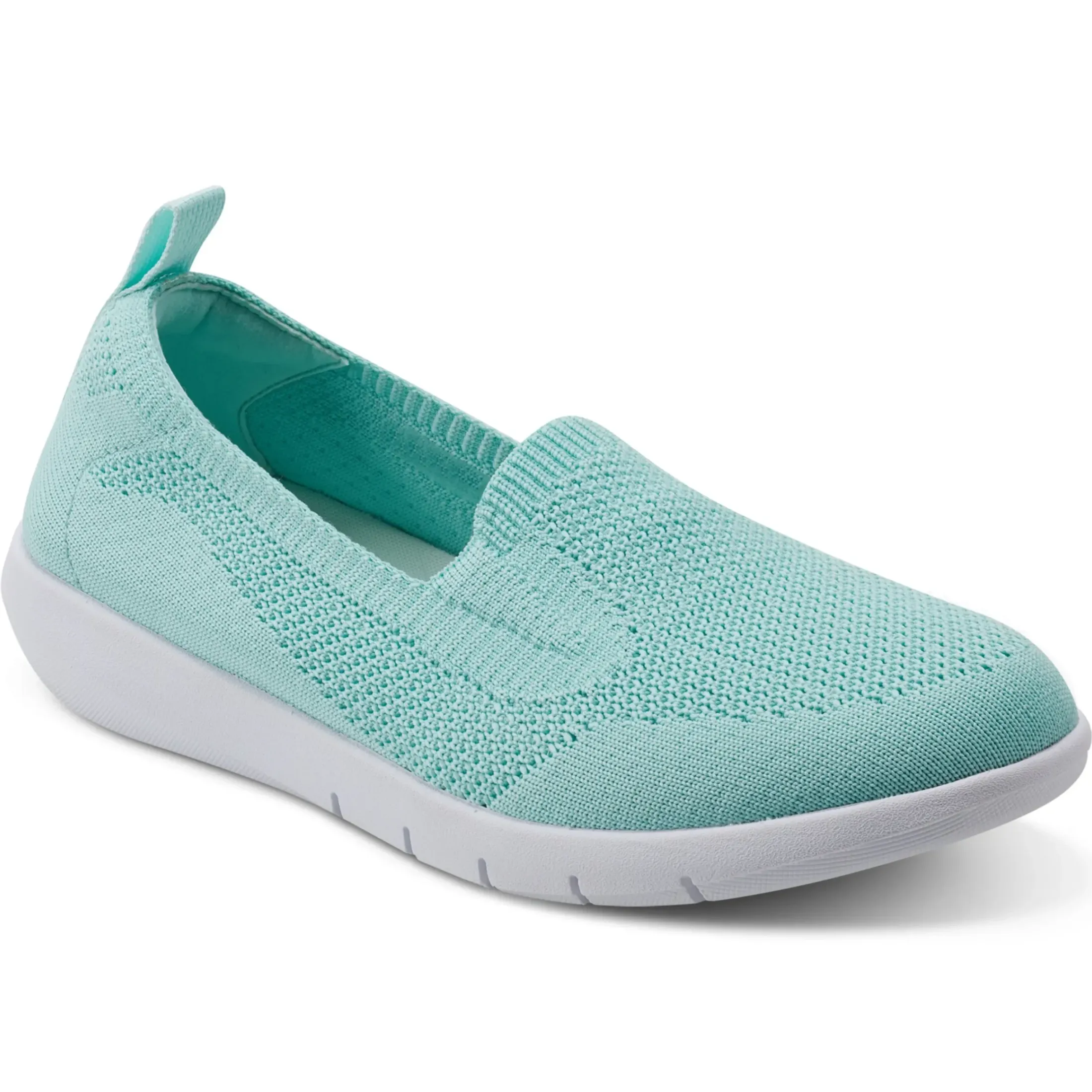 Slip Ons|Slip Ons>Easy Spirit Razzle Casual Flats Turquoise