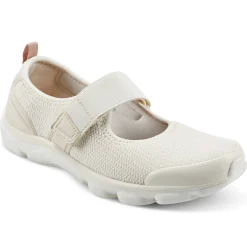 e360|Slip Ons>Easy Spirit Realive Mary Jane Walking Shoes Natural