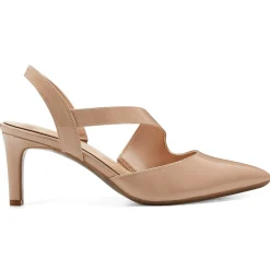 eFlex|eFlex>Easy Spirit Recruit Slingback Pumps Natural Patent