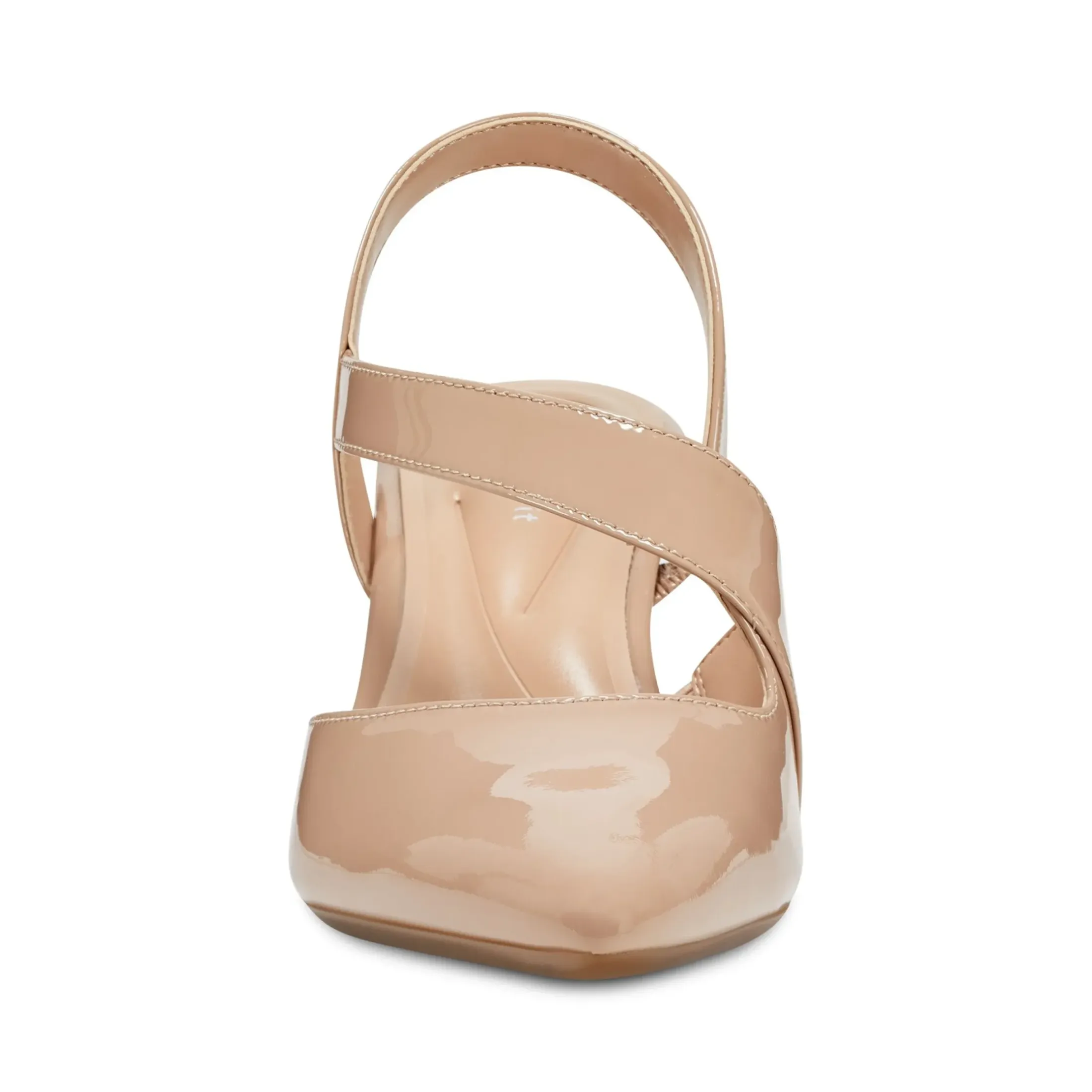 eFlex|eFlex>Easy Spirit Recruit Slingback Pumps Natural Patent