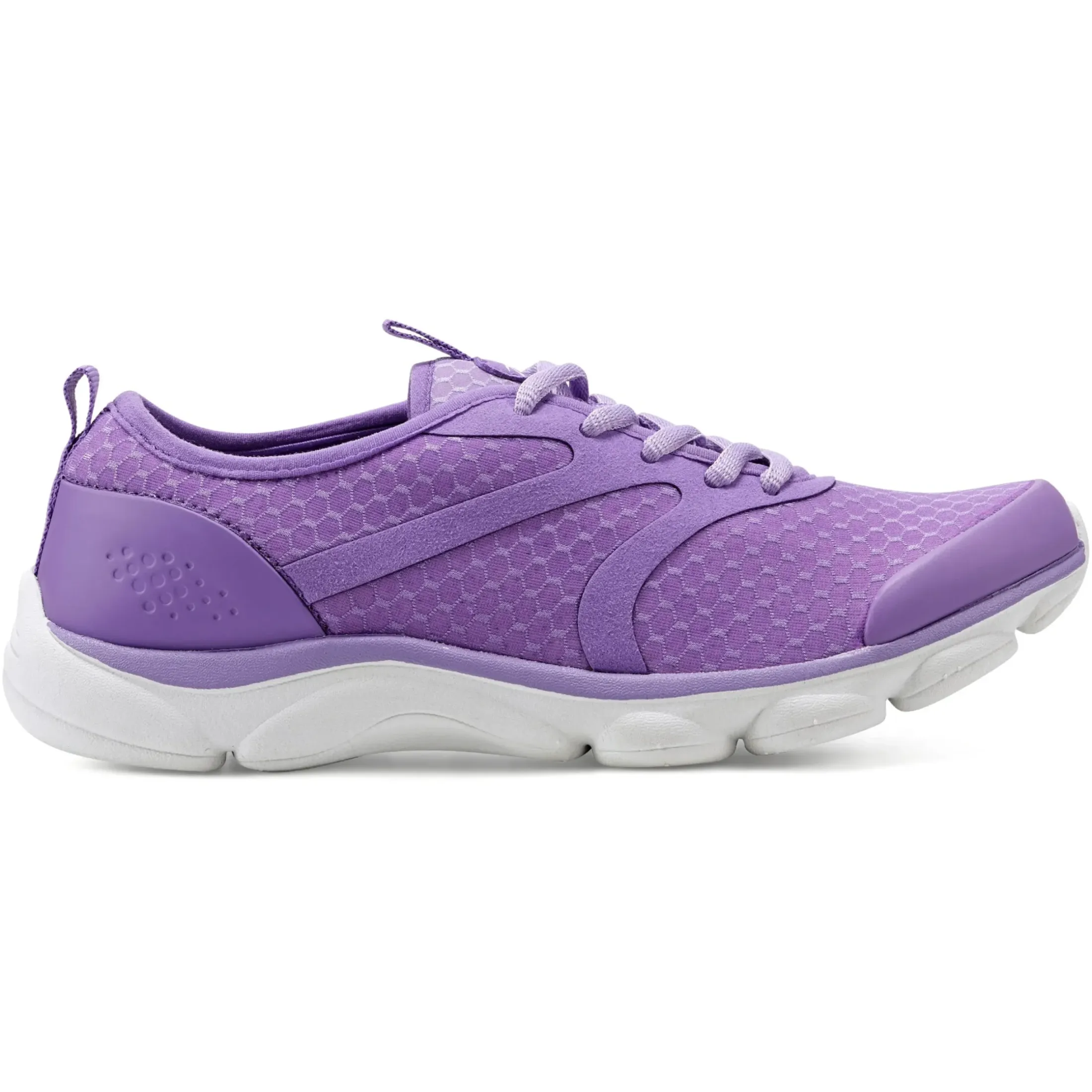 e360|Sneakers>Easy Spirit Reinvent Lace Up Walking Shoes Violet Mesh Multi