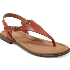 Casual|Flats>Easy Spirit Revan Flat Sandals Orange