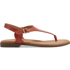 Casual|Flats>Easy Spirit Revan Flat Sandals Orange