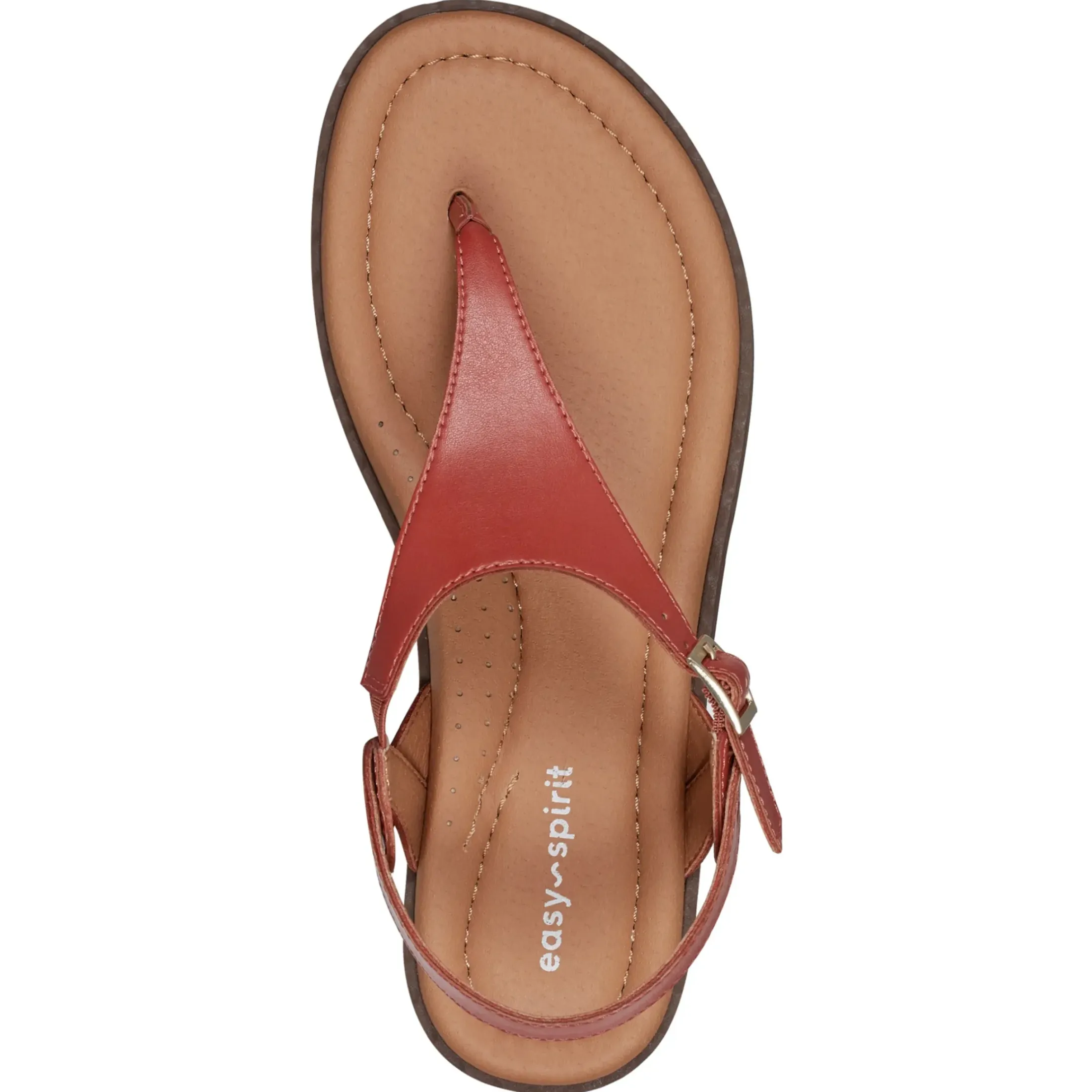Casual|Flats>Easy Spirit Revan Flat Sandals Orange
