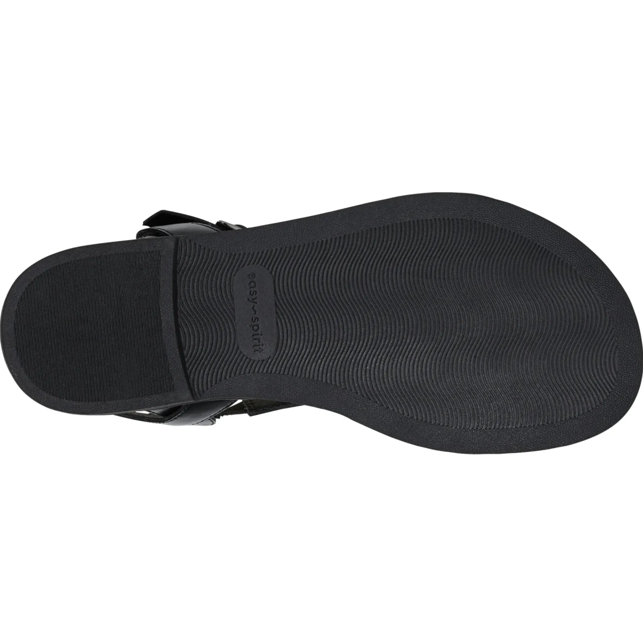 Casual|Flats>Easy Spirit Revan Flat Sandals Black