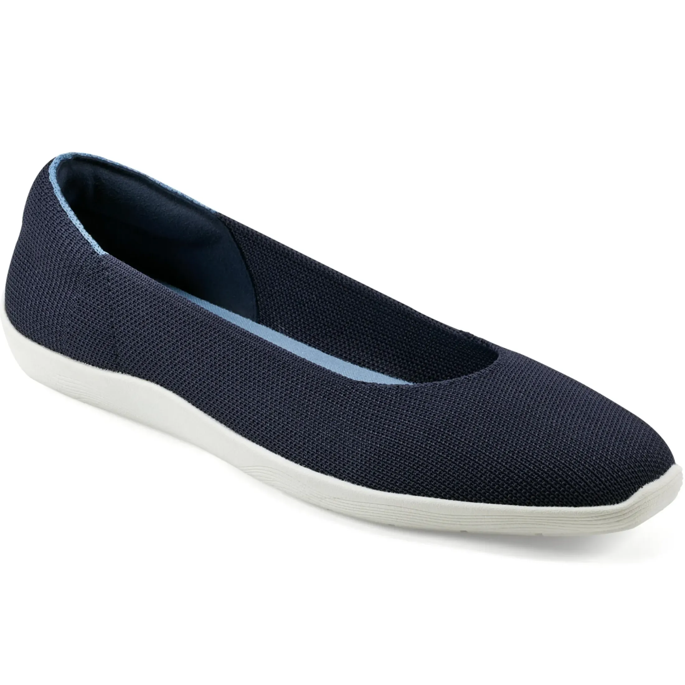 Flats|Flats>Easy Spirit Rhyan Washable Eco Knit Flats Medium Blue