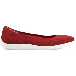 Flats|Flats>Easy Spirit Rhyan Washable Eco Knit Flats Red
