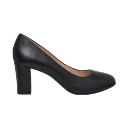 Mid Heels|eFlex>Easy Spirit Riley Hidden Platform Pumps Black Leather