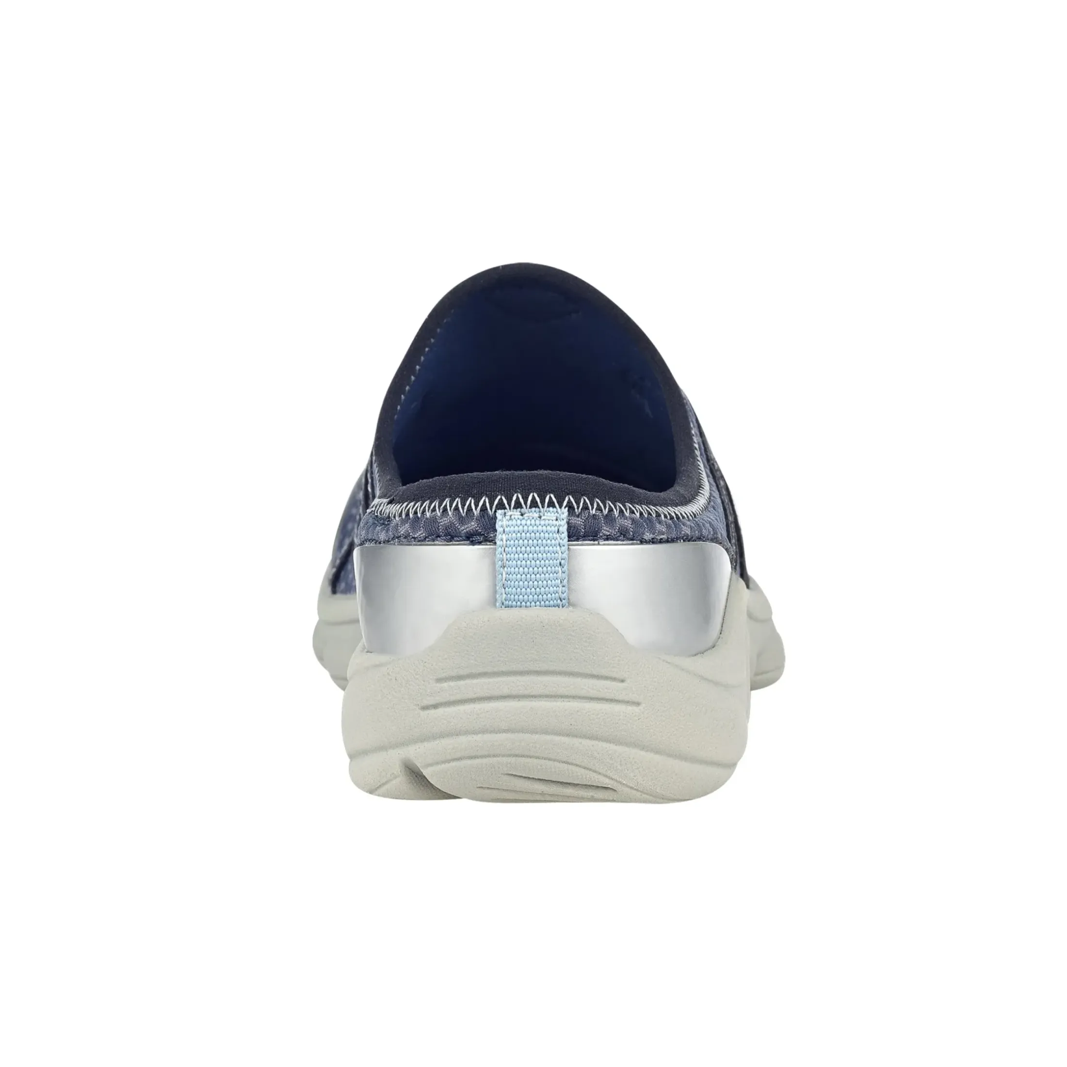 e360|Riptide Clogs>Easy Spirit Riptide Clogs Navy Fabric