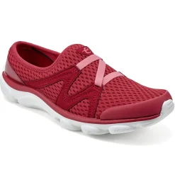 e360|Riptide Clogs>Easy Spirit Riptide Clogs Red Fabric