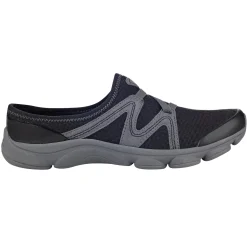 e360|Riptide Clogs>Easy Spirit Riptide Clogs Black Fabric