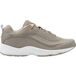 Romy & Friends|Romy Walking Shoes>Easy Spirit Romy Knit Eco Walking Shoes Khaki Recycled Knit