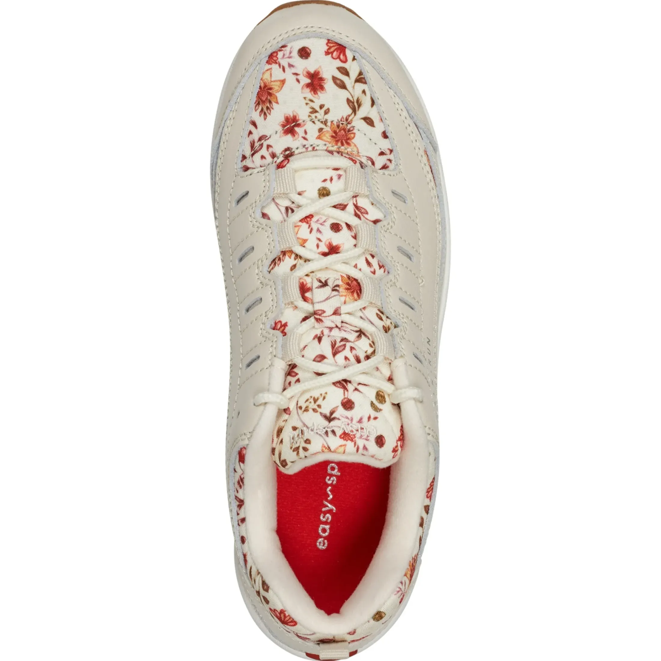 Romy & Friends|Romy Walking Shoes>Easy Spirit Romy Walking Shoes Tan Floral