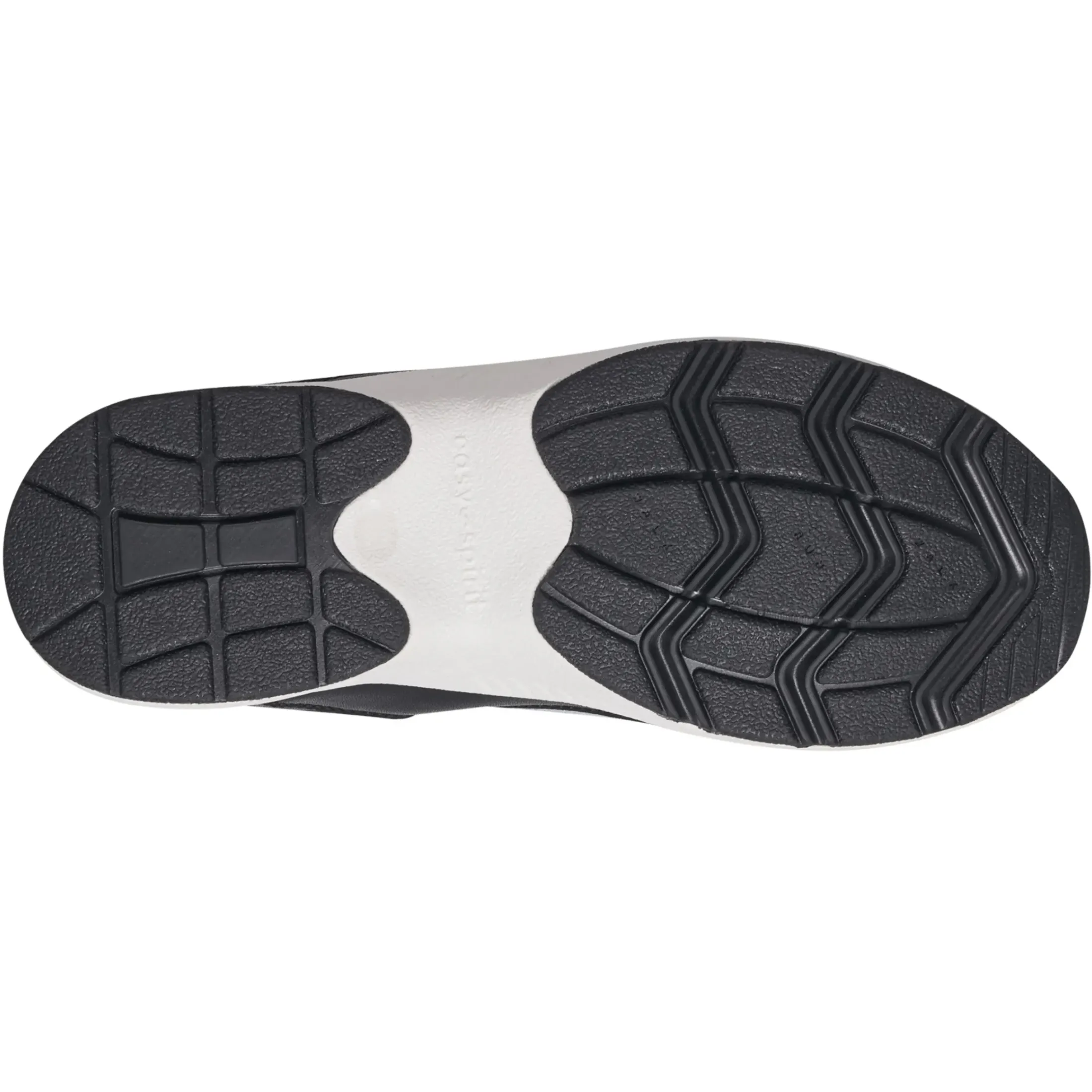 Romy & Friends|Romy Walking Shoes>Easy Spirit Romy Walking Shoes Black/White Leather