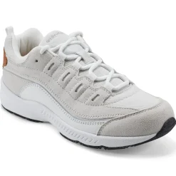 Romy & Friends|Romy Walking Shoes>Easy Spirit Romy Walking Shoes White Suede