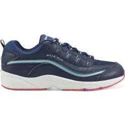 Romy & Friends|Romy Walking Shoes>Easy Spirit Romy Walking Shoes Navy Leather