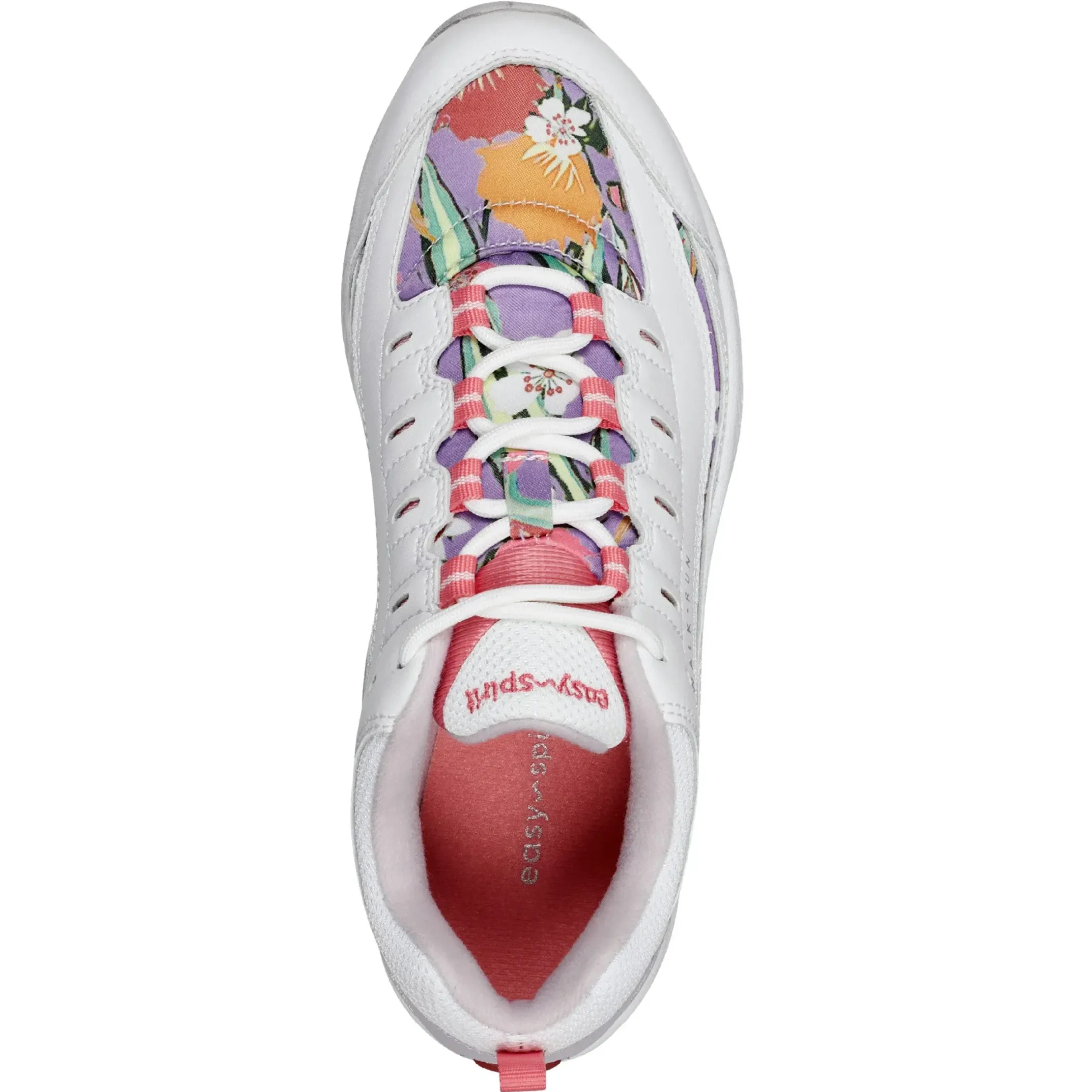 Romy & Friends|Romy Walking Shoes>Easy Spirit Romy Walking Shoes White Multi Floral