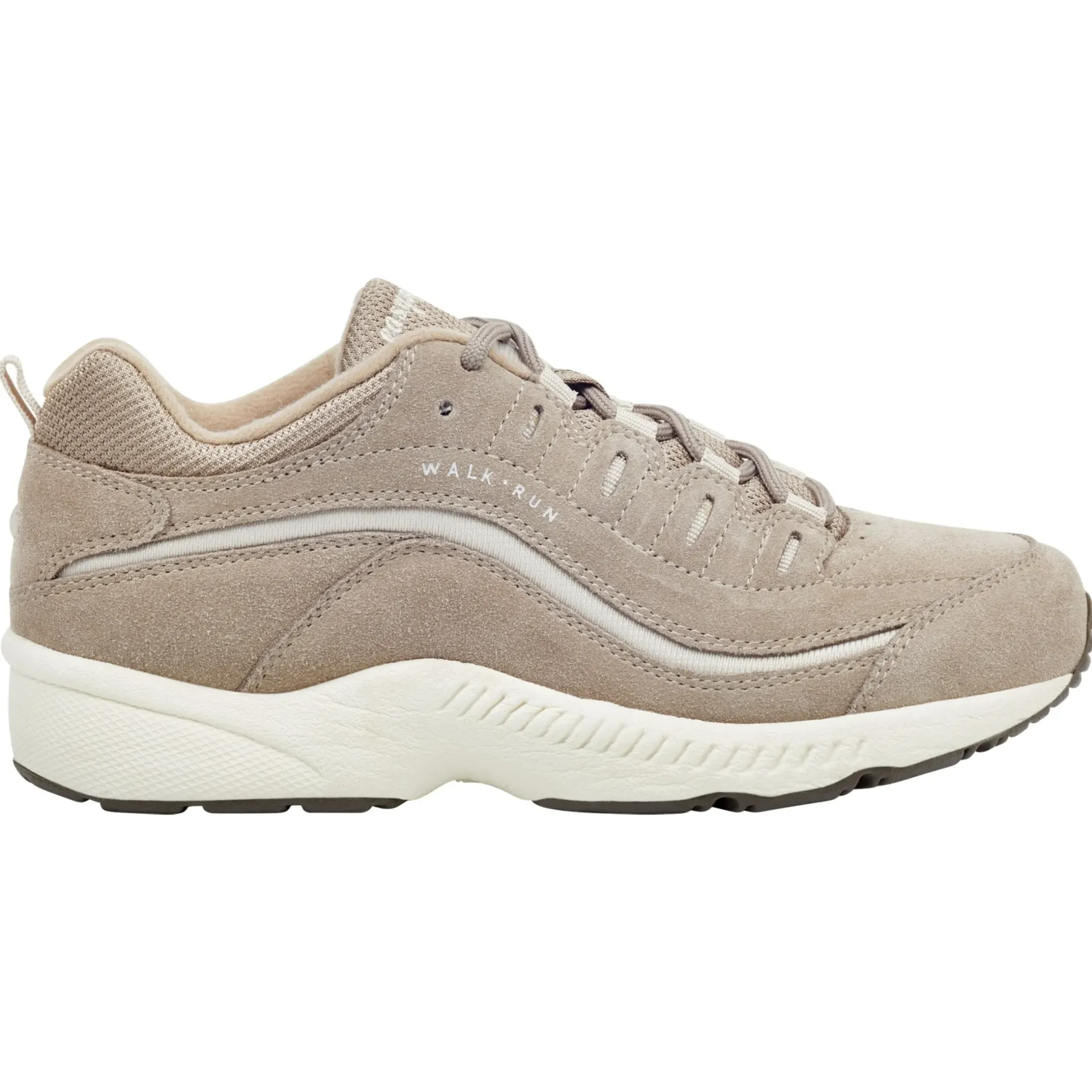 Romy & Friends|Romy Walking Shoes>Easy Spirit Romy Walking Shoes Medium Taupe Suede