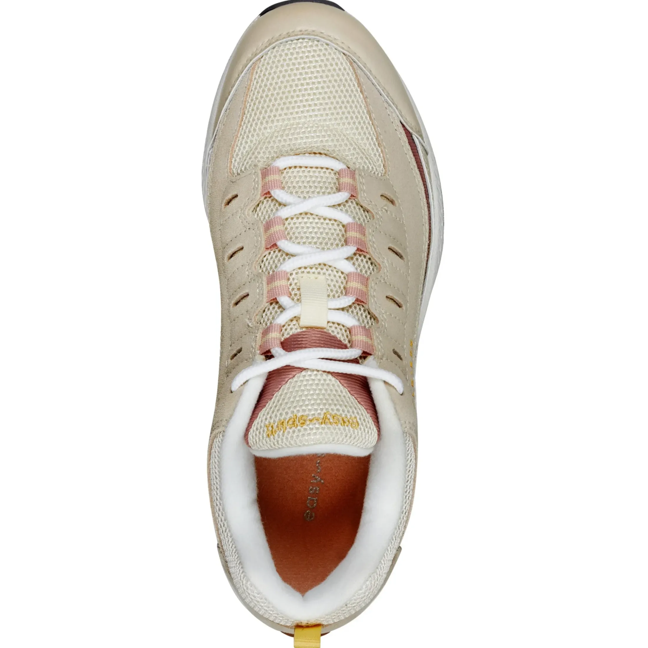 Romy & Friends|Romy Walking Shoes>Easy Spirit Romy Walking Shoes Light Natural Suede
