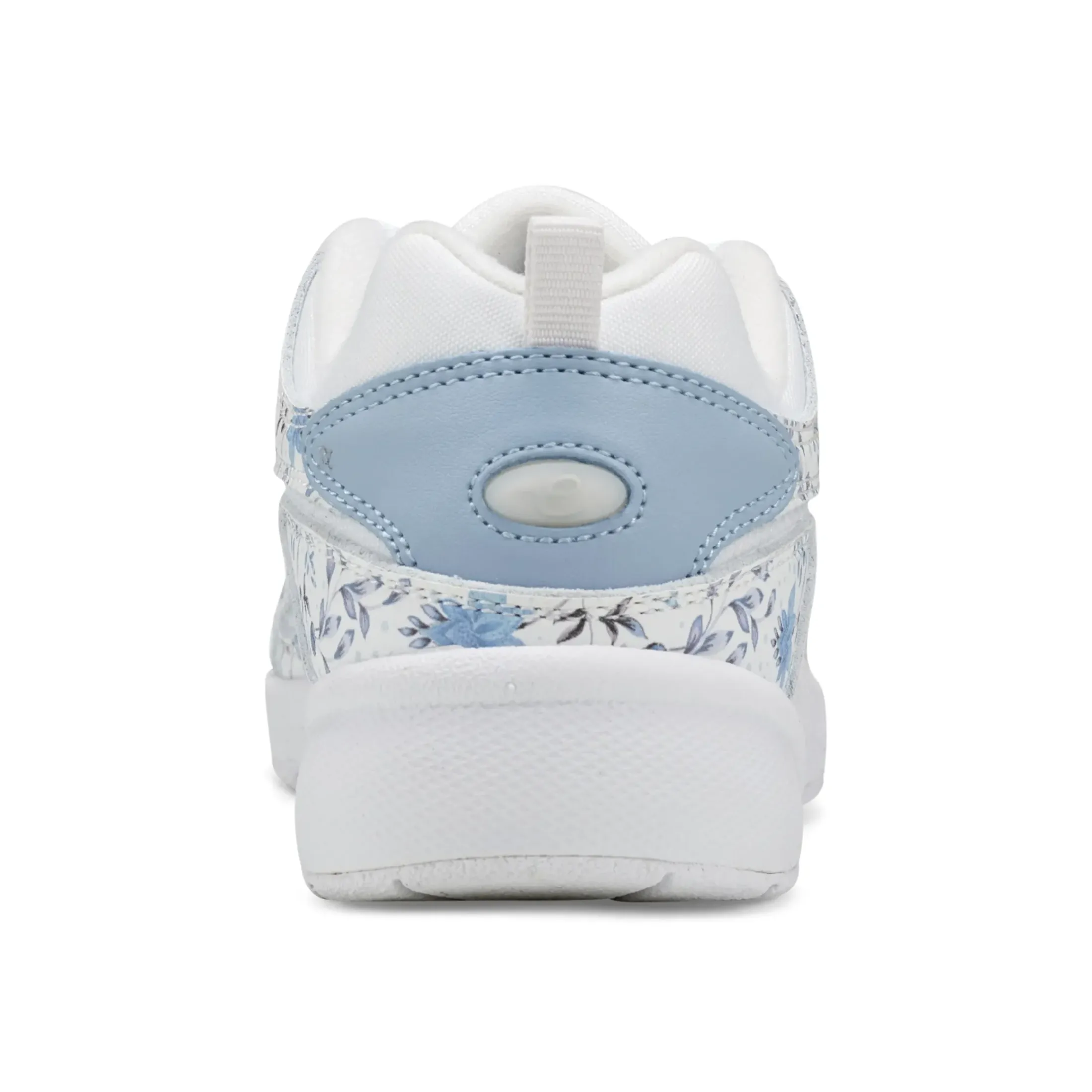 Romy & Friends|Romy Walking Shoes>Easy Spirit Romy Walking Shoes White/Blue Floral