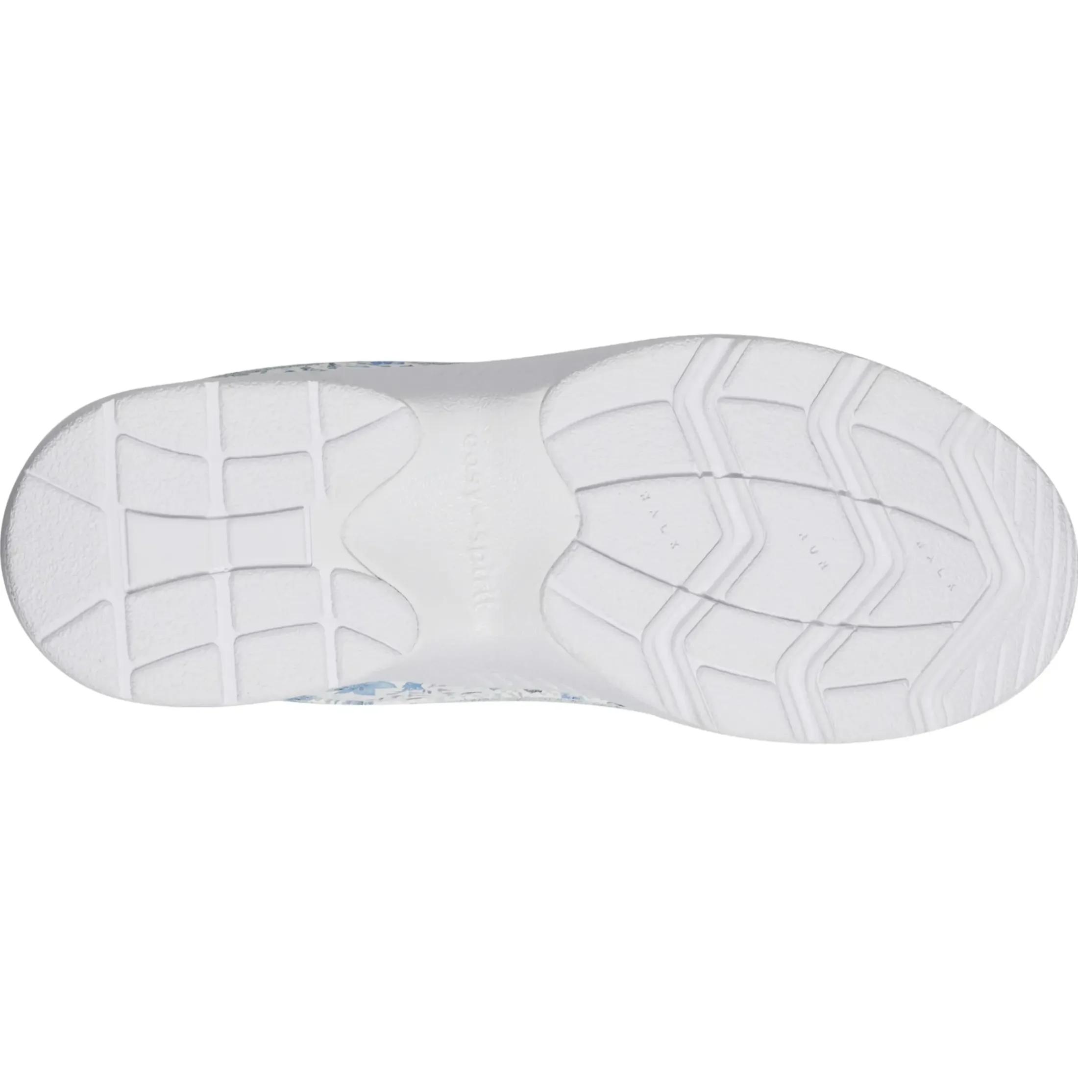 Romy & Friends|Romy Walking Shoes>Easy Spirit Romy Walking Shoes White/Blue Floral
