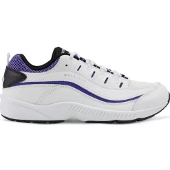 Romy & Friends|Romy Walking Shoes>Easy Spirit Romy Walking Shoes White/Purple