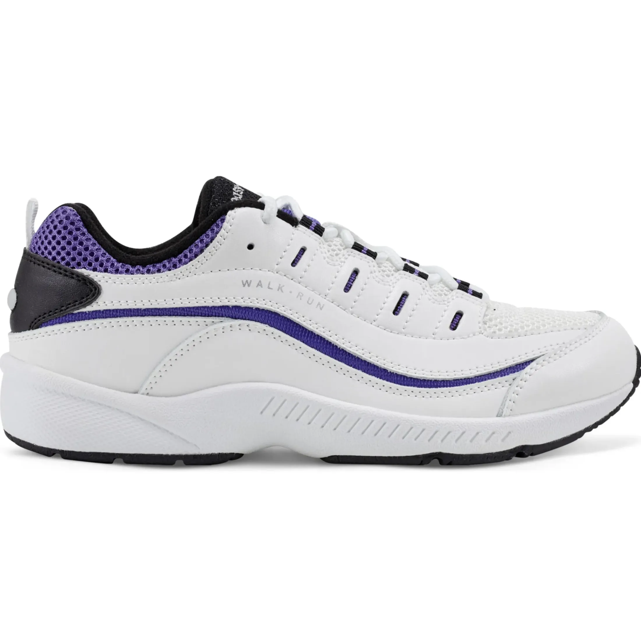 Romy & Friends|Romy Walking Shoes>Easy Spirit Romy Walking Shoes White/Purple