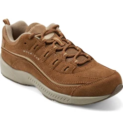 Romy & Friends|Romy Walking Shoes>Easy Spirit Romy Walking Shoes Medium Brown Suede